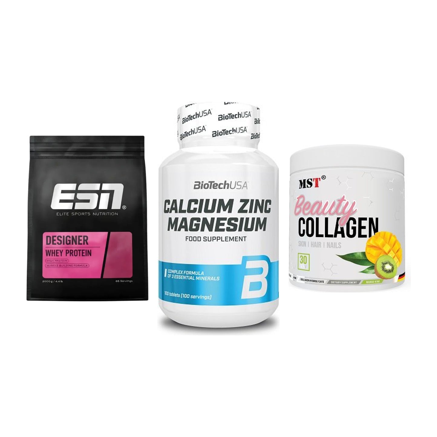 Regenerations-Set: ESN Designer + BioTech Calcium + MST Beauty – alle enthaltenen Artikel