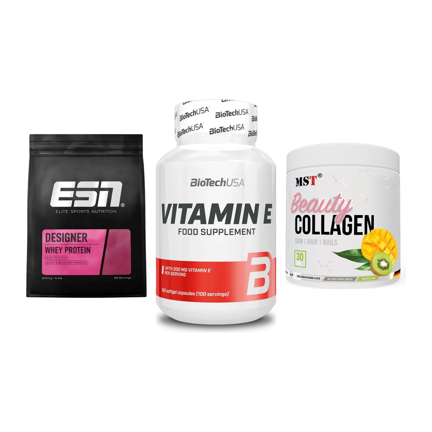 Regenerations-Set: ESN Designer + BioTech Vitamin + MST Beauty – alle enthaltenen Artikel