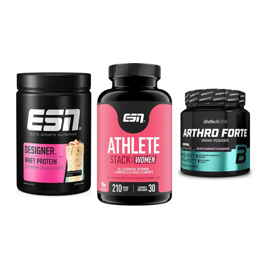 Regenerations-Set: ESN Designer + ESN Athlete + BioTech Arthro – alle enthaltenen Artikel