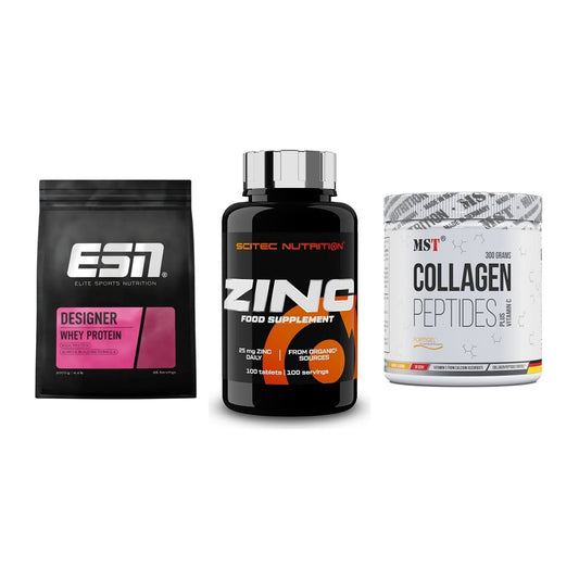 Regenerations-Set: ESN Designer + Scitec Zinc + MST Collagen – alle enthaltenen Artikel