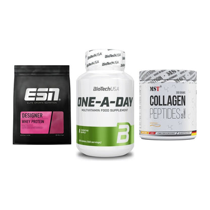Regenerations-Set: ESN Designer + BioTech One A + MST Collagen – alle enthaltenen Artikel
