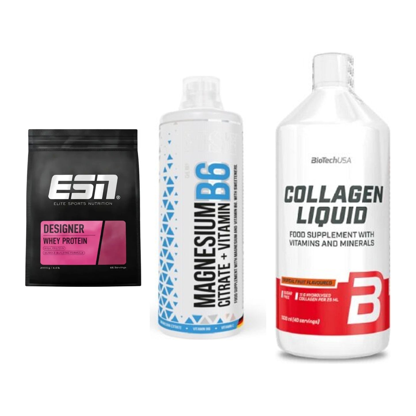 Regenerations-Set: ESN Designer + MST Magnesium + BioTech Collage – alle enthaltenen Artikel