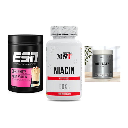 Regenerations-Set: ESN Designer + MST Niacin + Sinob Kollagen – alle enthaltenen Artikel