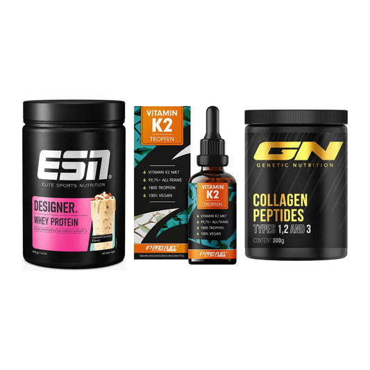 Regenerations-Set: ESN Designer + ProFuel Vitamin + GN Peptan – alle enthaltenen Artikel