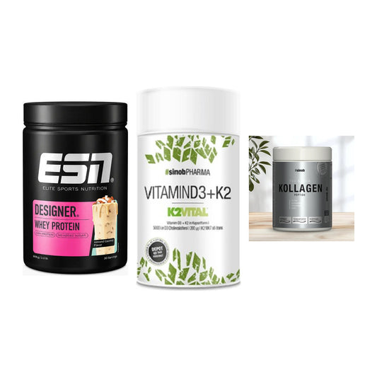 Regenerations-Set: ESN Designer + Sinob Vitamin + Sinob Kollagen – alle enthaltenen Artikel