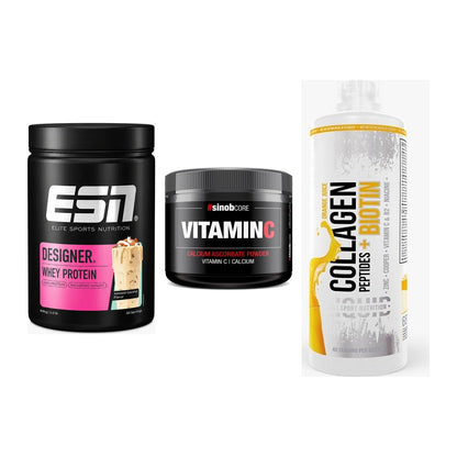 Regenerations-Set: ESN Designer + Sinob Vitamin C + MST Collagen – alle enthaltenen Artikel