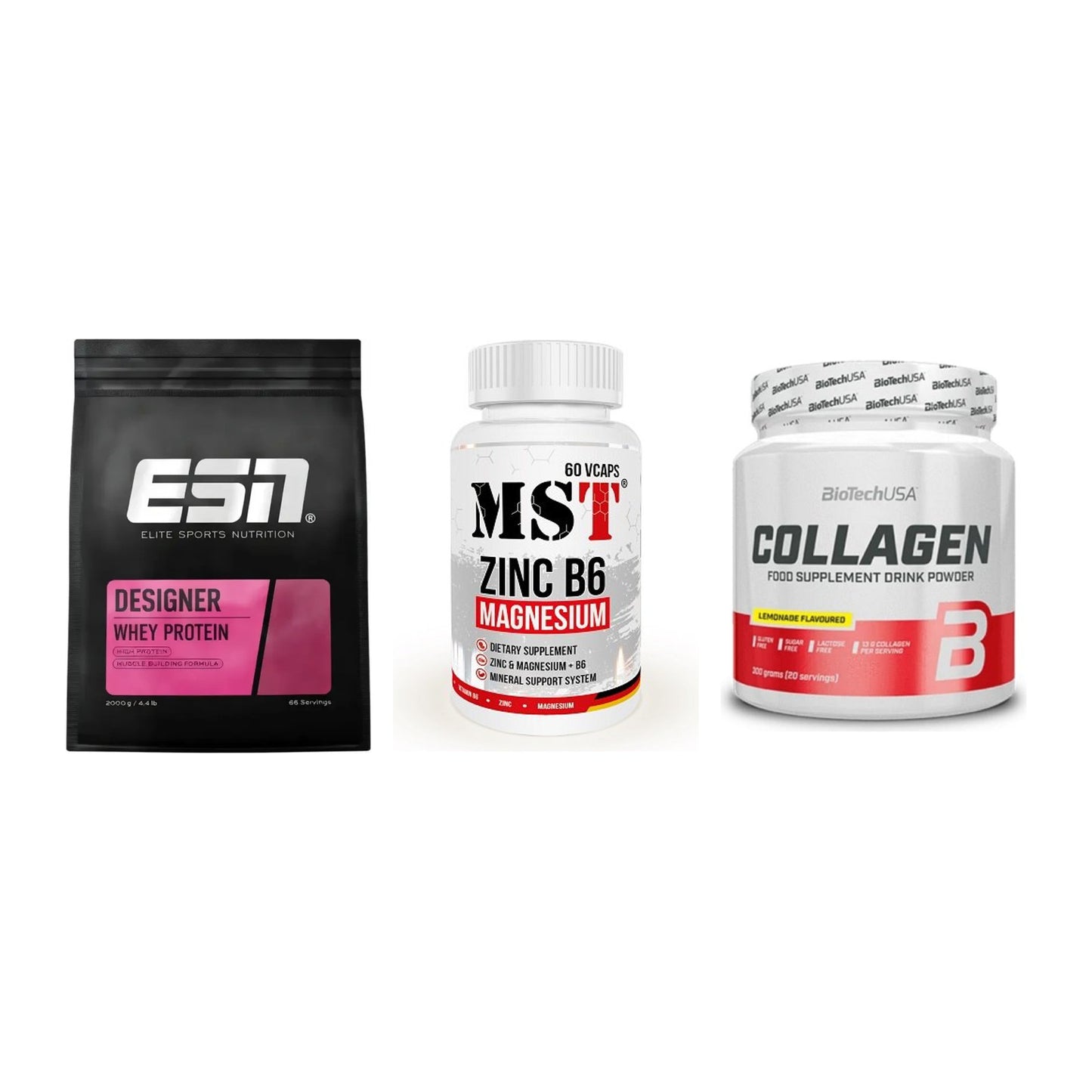 Regenerations-Set: ESN Designer + MST Zinc + BioTech Collage – alle enthaltenen Artikel