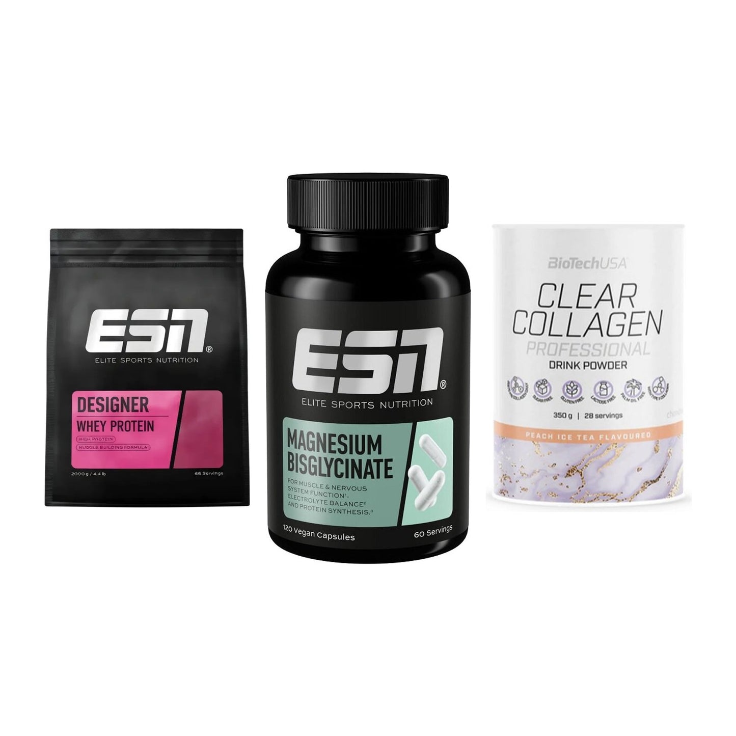 Regenerations-Set: ESN Designer + ESN Magnesium + BioTech Clear – alle enthaltenen Artikel
