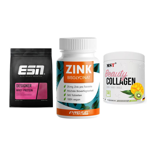 Regenerations-Set: ESN Designer + ProFuel Zink + MST Beauty – alle enthaltenen Artikel