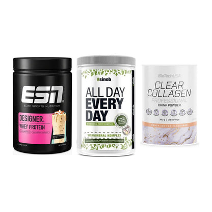 Regenerations-Set: ESN Designer + Sinob All Day + BioTech Clear – alle enthaltenen Artikel