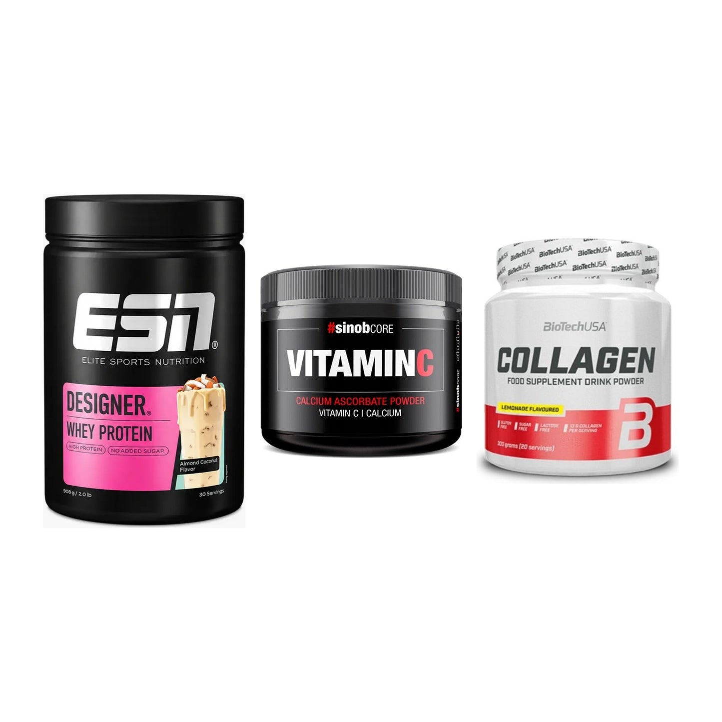 Regenerations-Set: ESN Designer + Sinob Vitamin C + BioTech Collage – alle enthaltenen Artikel