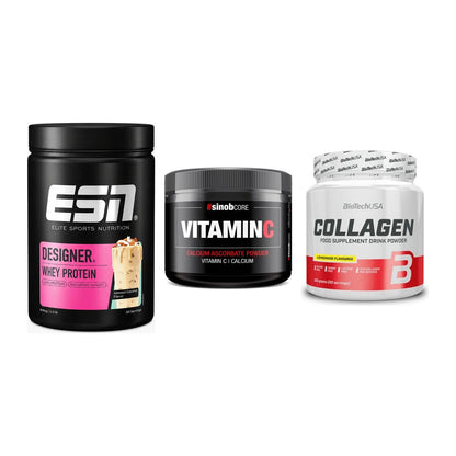 Regenerations-Set: ESN Designer + Sinob Vitamin C + BioTech Collage – alle enthaltenen Artikel