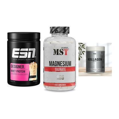 Regenerations-Set: ESN Designer + MST Magnesium + Sinob Kollagen – alle enthaltenen Artikel