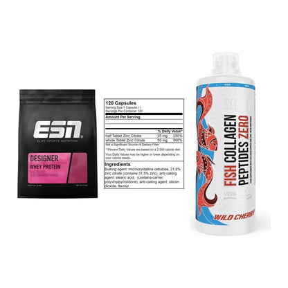Regenerations-Set: ESN Designer + GN Zinc Citrate + MST Fish – alle enthaltenen Artikel
