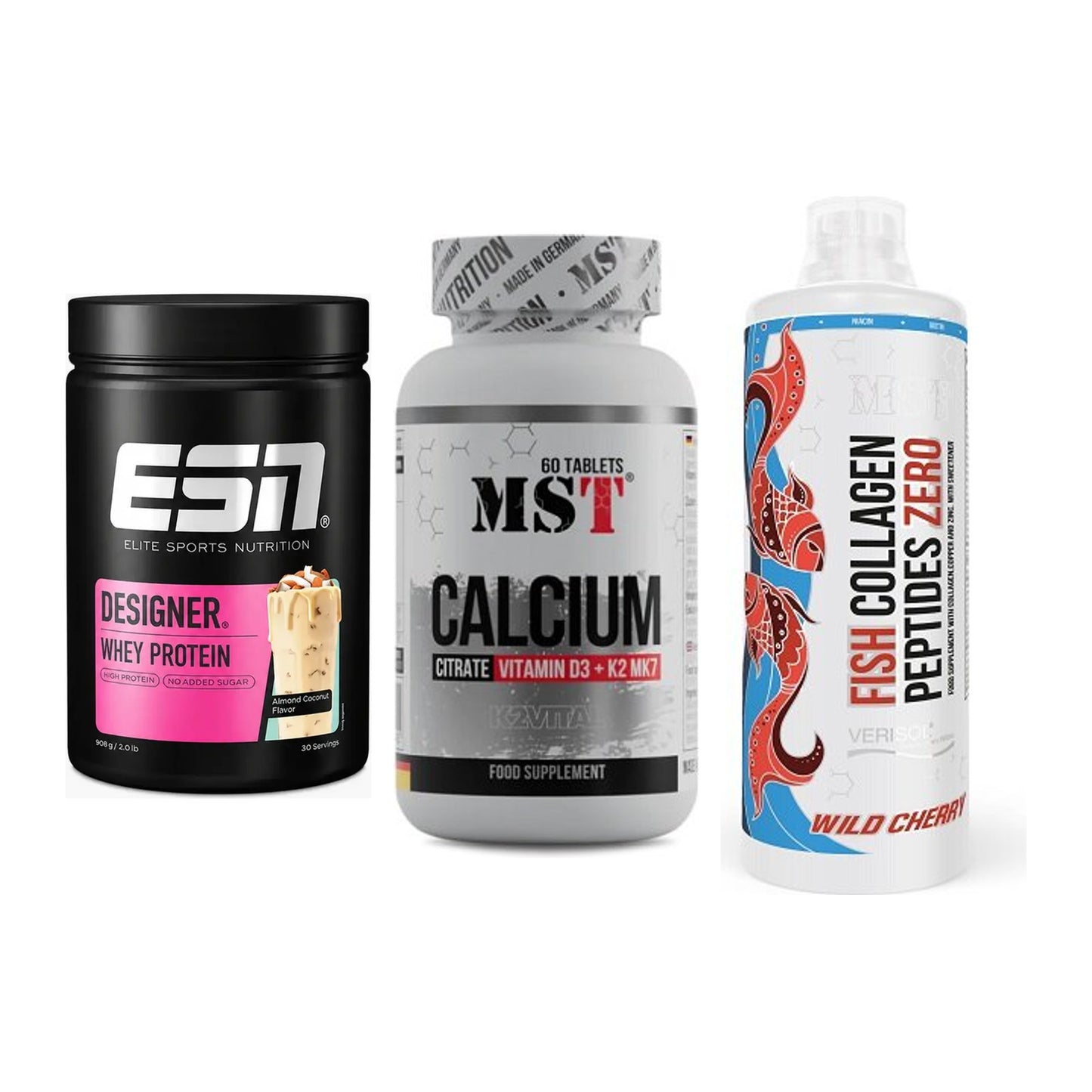 Regenerations-Set: ESN Designer + MST Calcium + MST Fish – alle enthaltenen Artikel