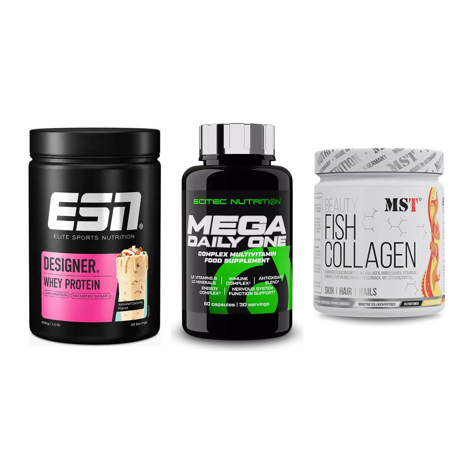 Regenerations-Set: ESN Designer + Scitec Mega + MST Beauty Fish – alle enthaltenen Artikel