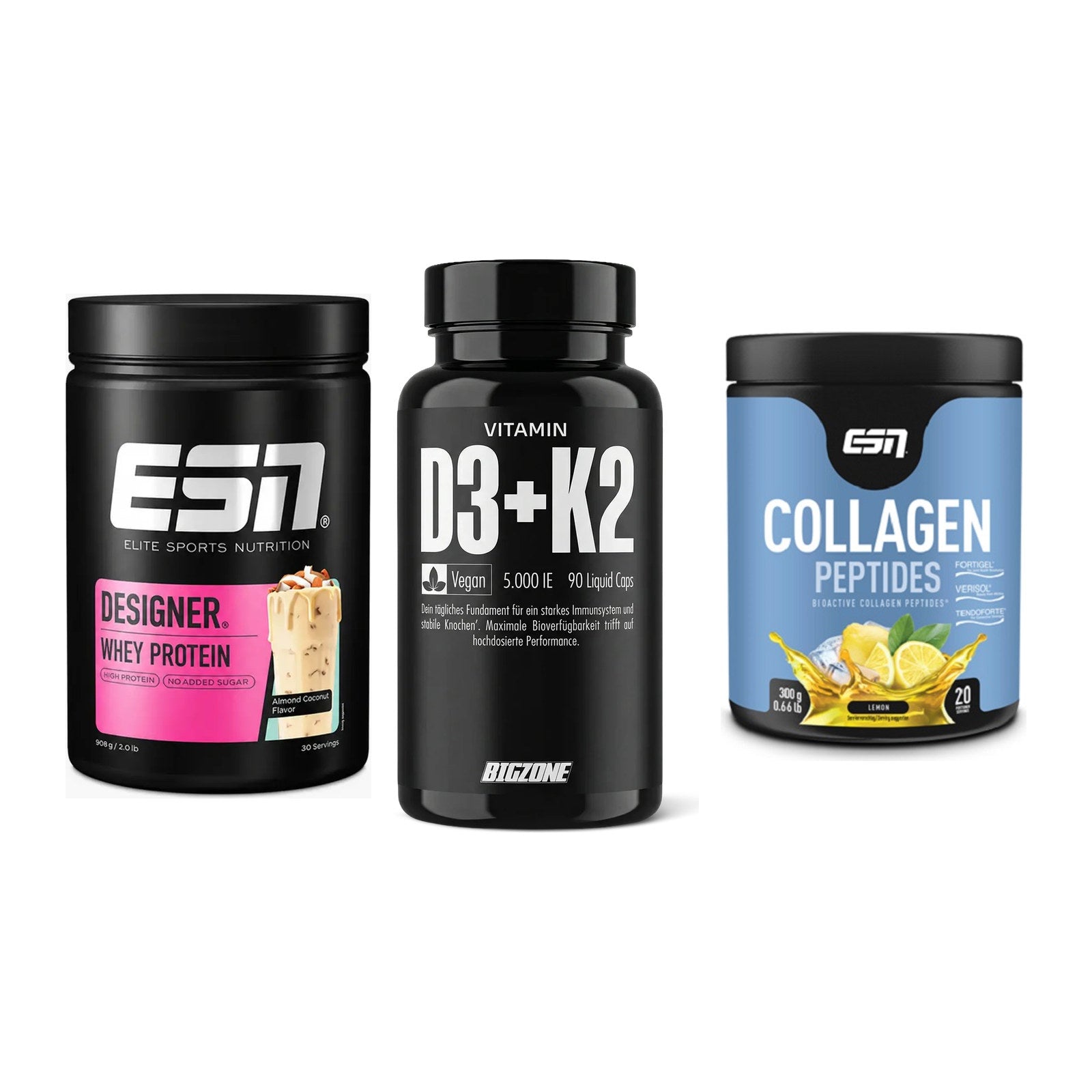 Regenerations-Set: ESN Designer + Big Zone + ESN Collagen – alle enthaltenen Artikel