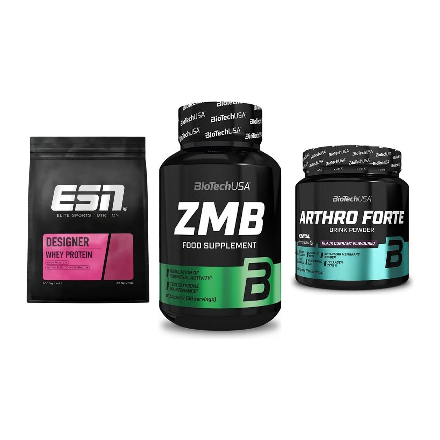 Regenerations-Set: ESN Designer + BioTech ZMB + BioTech Arthro – alle enthaltenen Artikel