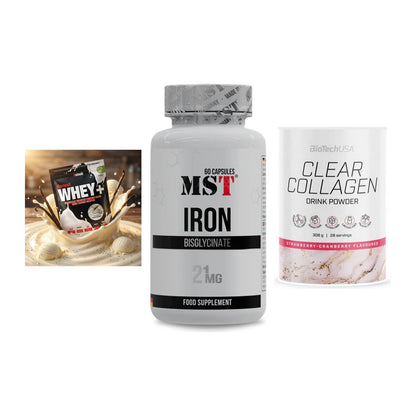 Regenerations-Set: Sinob Honest + MST Iron + BioTech Clear – alle enthaltenen Artikel
