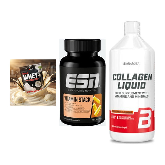 Regenerations-Set: Sinob Honest + ESN Vitamin + BioTech Collage – alle enthaltenen Artikel