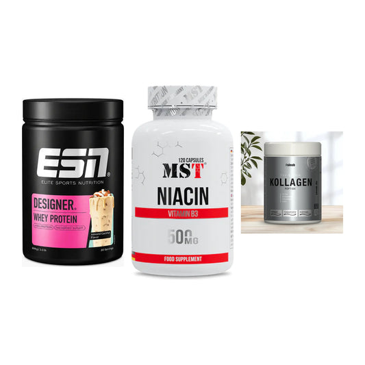 Regenerations-Set: ESN Designer + MST Niacin + Sinob Kollagen – alle enthaltenen Artikel