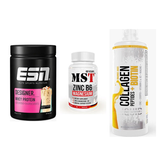 Regenerations-Set: ESN Designer + MST Zinc + MST Collagen – alle enthaltenen Artikel