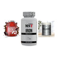 Regenerations-Set: Scitec 100% + MST Iron + Sinob Kollagen – alle enthaltenen Artikel