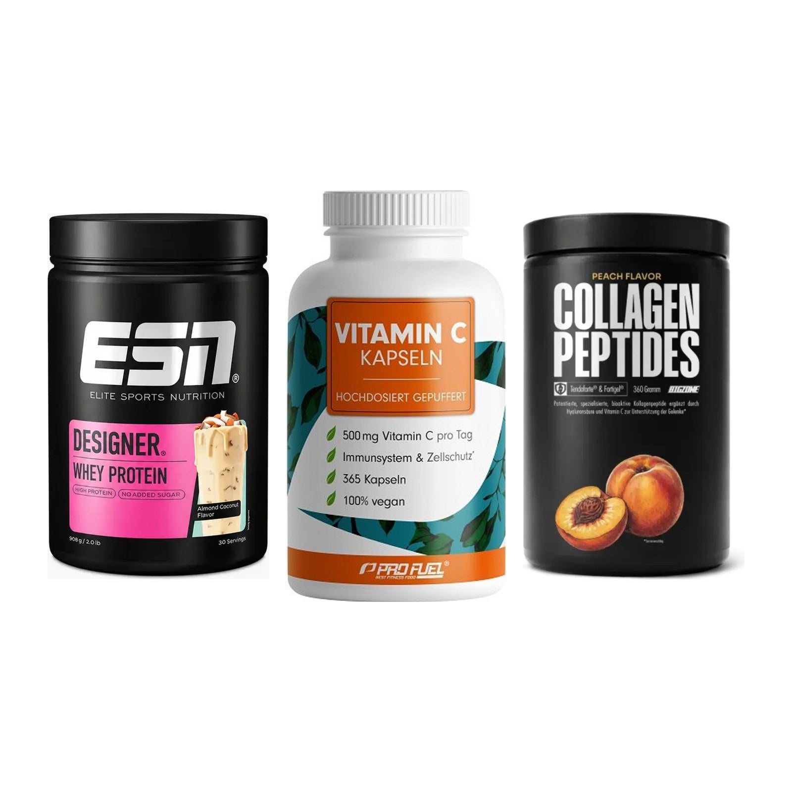 Regenerations-Set: ESN Designer + ProFuel Vitamin + Big Zone – alle enthaltenen Artikel