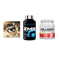 Regenerations-Set: Sinob Honest Whey+ + Scitec ZMB + BioTech Collagen – alle enthaltenen Artikel