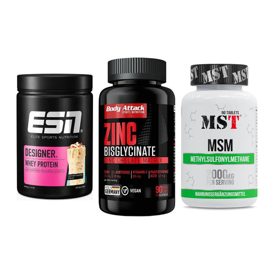 Regenerations-Set: ESN Designer + Body Attack + MST MSM 2000 / – alle enthaltenen Artikel