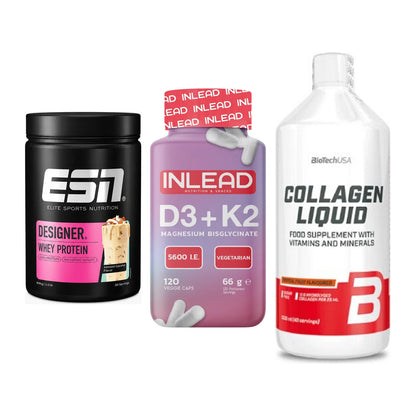 Regenerations-Set: ESN Designer + INLEAD Vitamin + BioTech Collage – alle enthaltenen Artikel