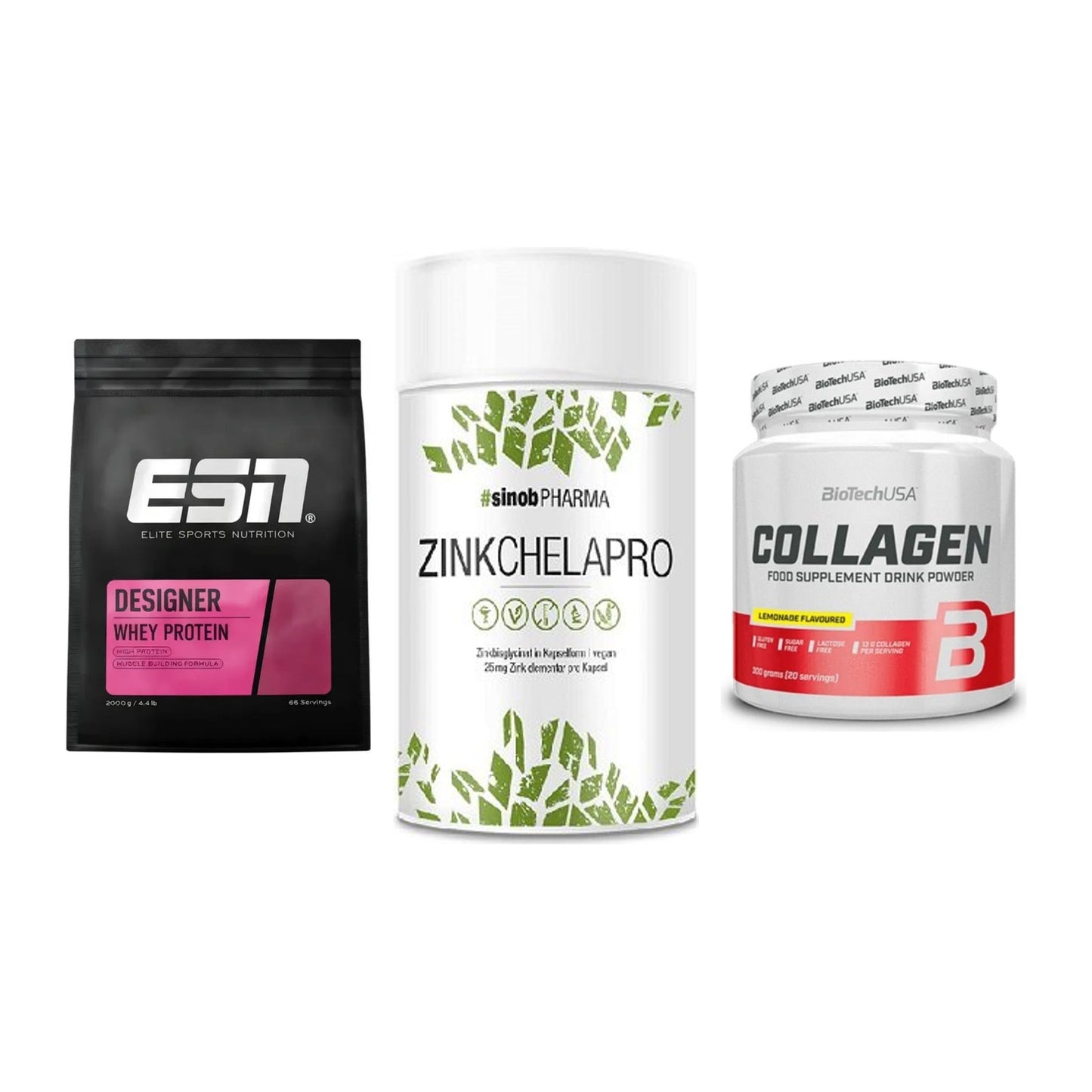Regenerations-Set: ESN Designer + Sinob Zink + BioTech Collage – alle enthaltenen Artikel