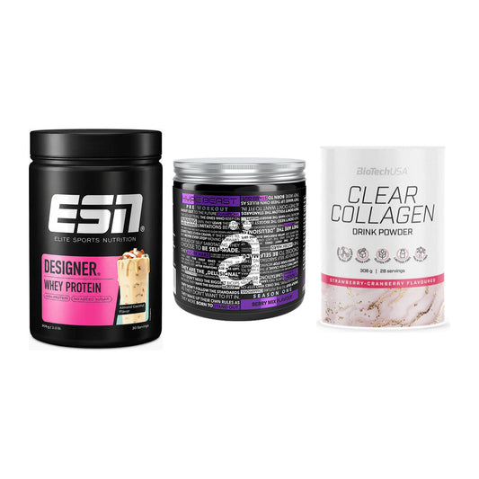 Regenerations-Set: ESN Designer + Nanosupps Hype + BioTech Clear – alle enthaltenen Artikel