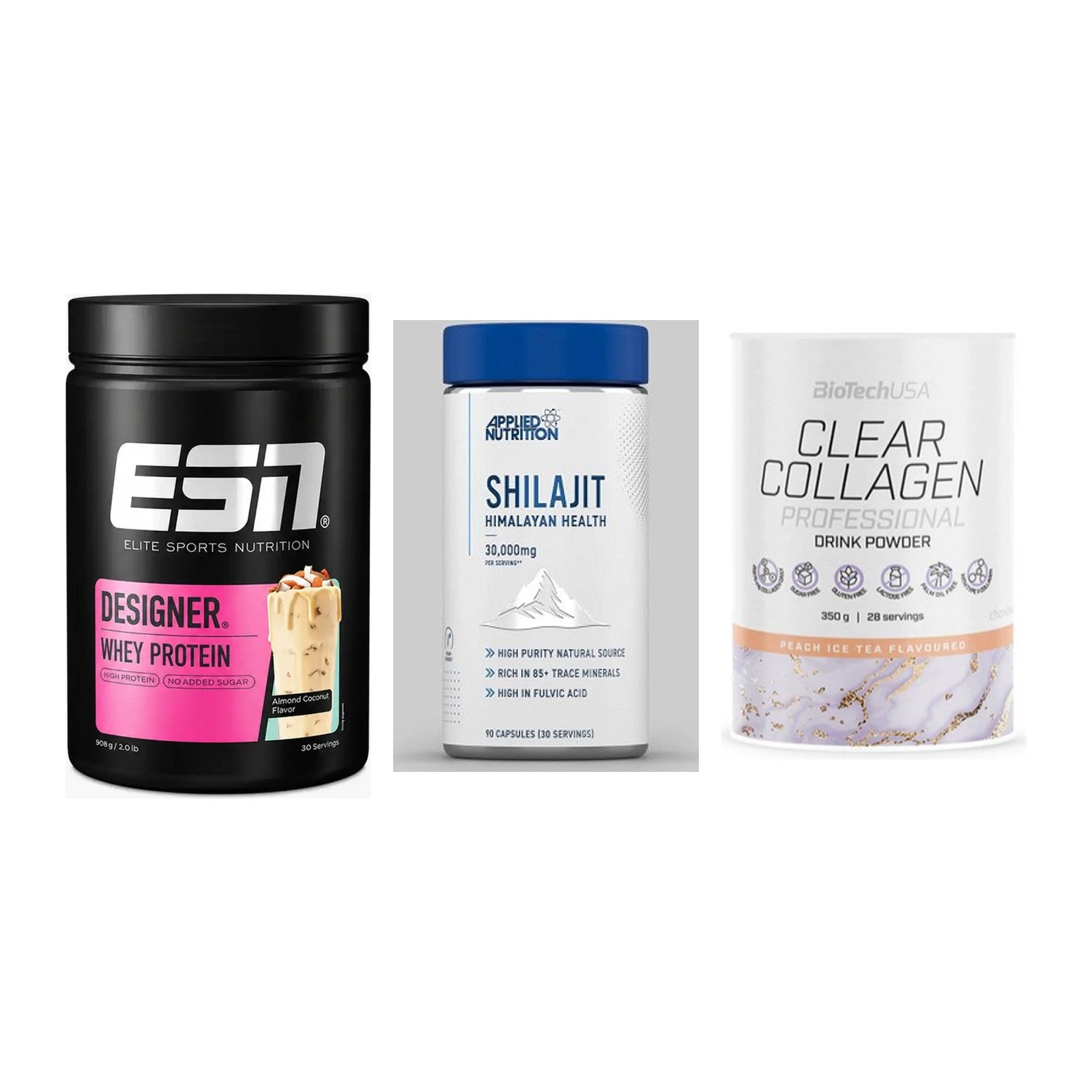 Regenerations-Set: ESN Designer + Applied Nutriti + BioTech Clear – alle enthaltenen Artikel