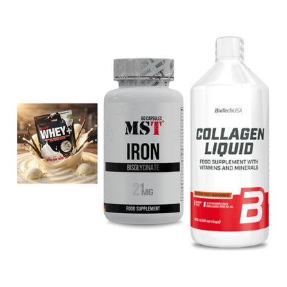 Regenerations-Set: Sinob Honest + MST Iron + BioTech Collage – alle enthaltenen Artikel