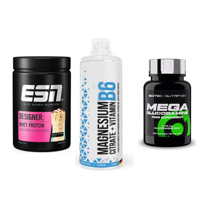 Regenerations-Set: ESN Designer + MST Magnesium + Scitec Mega – alle enthaltenen Artikel