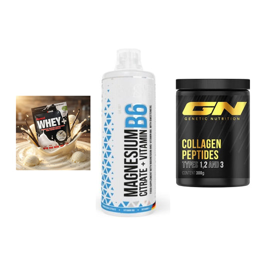 Regenerations-Set: Sinob Honest + MST Magnesium + GN Peptan – alle enthaltenen Artikel