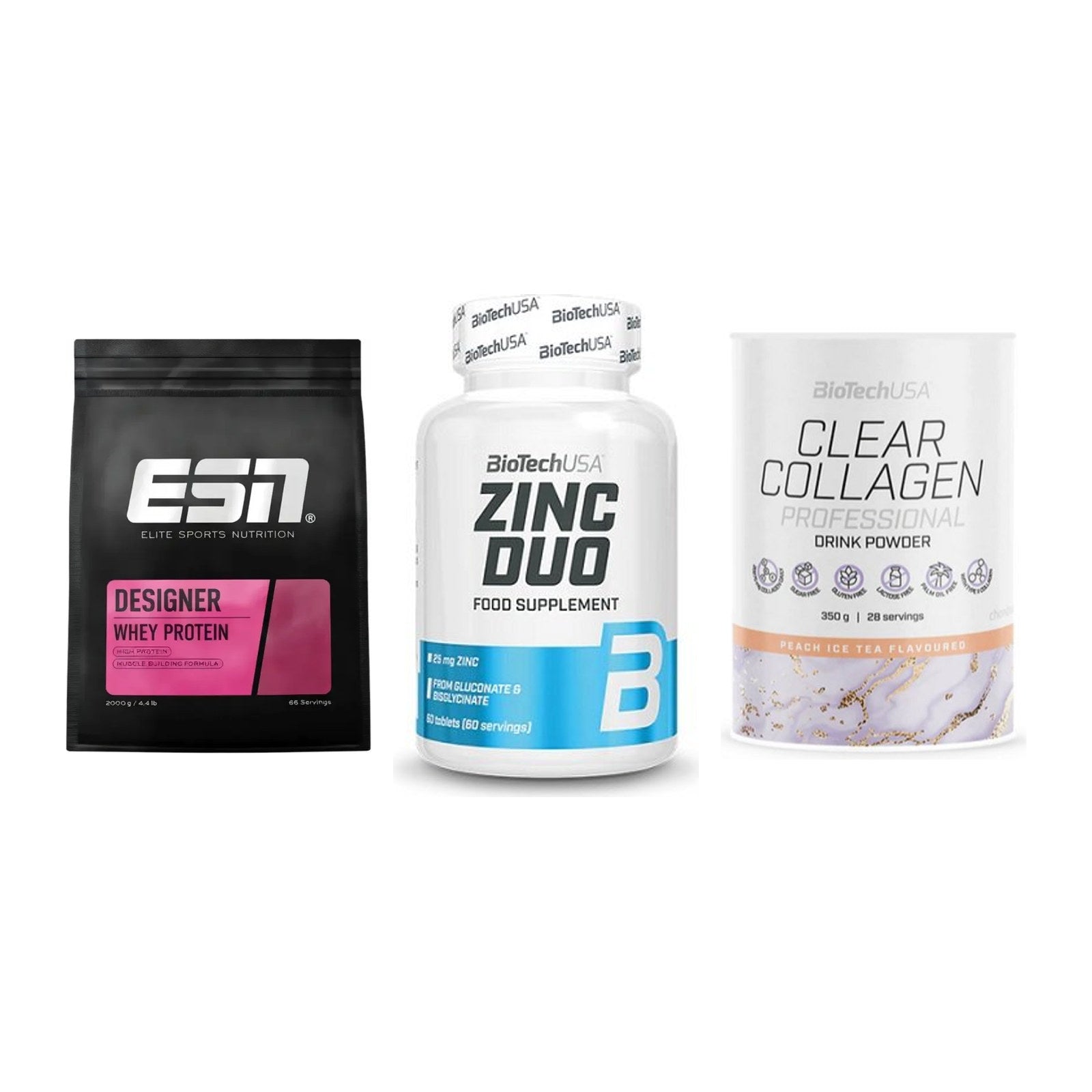 Regenerations-Set: ESN Designer + BioTech Zinc + BioTech Clear – alle enthaltenen Artikel