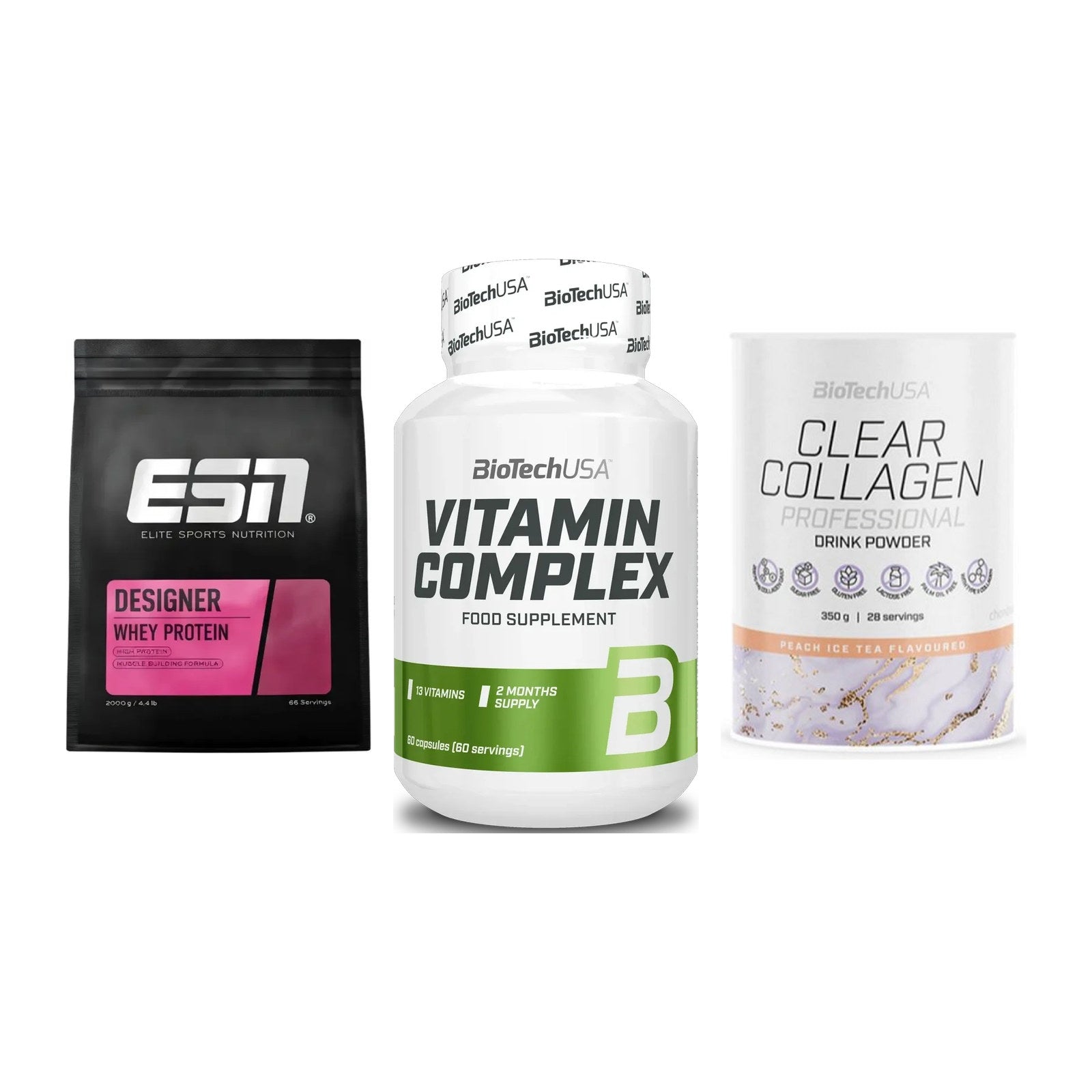 Regenerations-Set: ESN Designer + BioTech Vitamin + BioTech Clear – alle enthaltenen Artikel