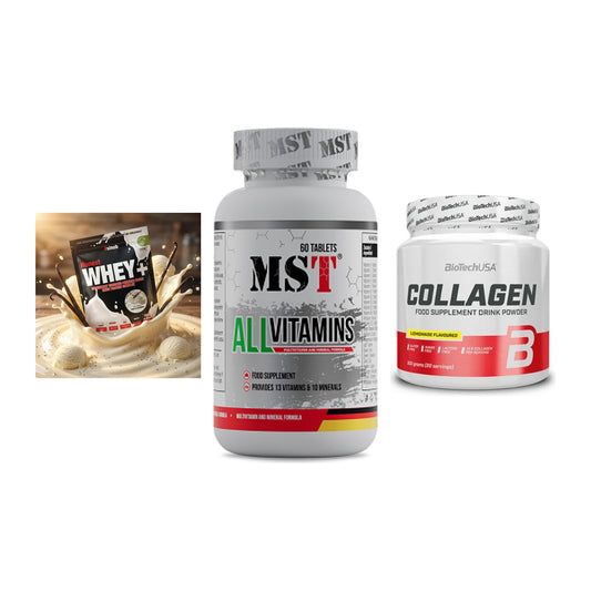 Regenerations-Set: Sinob Honest + MST All Vitamin + BioTech Collage – alle enthaltenen Artikel