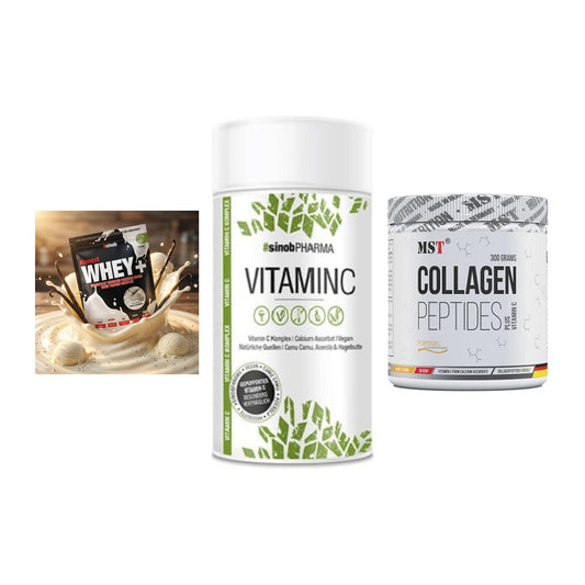 Regenerations-Set: Sinob Honest + Sinob Vitamin C + MST Collagen – alle enthaltenen Artikel