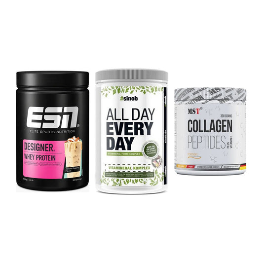 Regenerations-Set: ESN Designer + Sinob All Day + MST Collagen – alle enthaltenen Artikel