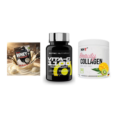 Regenerations-Set: Sinob Honest + Scitec Vitamin + MST Beauty – alle enthaltenen Artikel