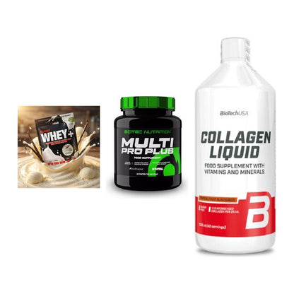 Regenerations-Set: Sinob Honest + Scitec Multi + BioTech Collage – alle enthaltenen Artikel
