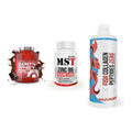 Regenerations-Set: Scitec 100% + MST Zinc + MST Fish – alle enthaltenen Artikel