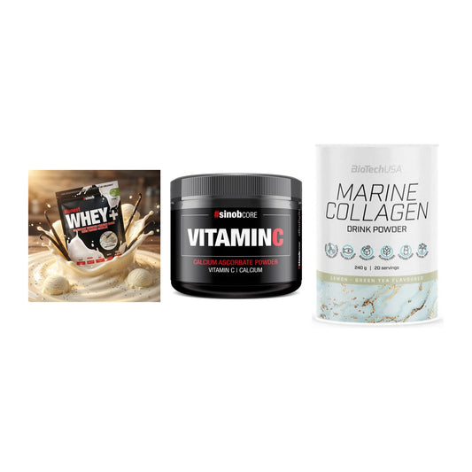 Regenerations-Set: Sinob Honest + Sinob Vitamin C + BioTech Marine – alle enthaltenen Artikel