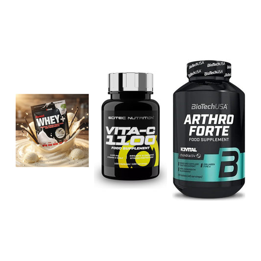 Regenerations-Set: Sinob Honest + Scitec Vitamin + BioTech Arthro – alle enthaltenen Artikel
