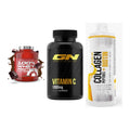 Regenerations-Set: Scitec 100% + GN Vitamin C + MST Collagen – alle enthaltenen Artikel