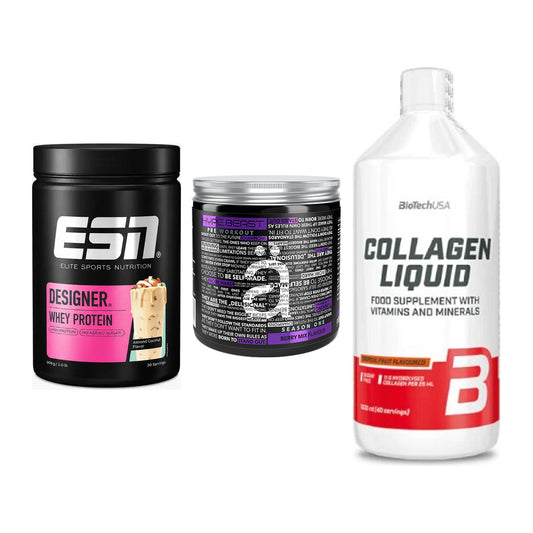 Regenerations-Set: ESN Designer + Nanosupps Hype + BioTech Collage – alle enthaltenen Artikel