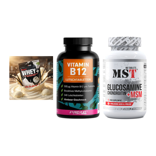 Regenerations-Set: Sinob Honest + ProFuel Vitamin + MST Glucosamine – alle enthaltenen Artikel